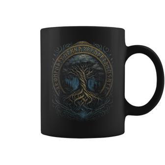 Yggdrasil Baum Des Lebens Runen Mythologie Walhalla Wikinger Tassen - Geschenkecke