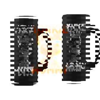 Yorkie Mommyヨーキー ママ 母親 母の日 ママ かわいい ヨークシャー・テリア コーヒーマグ - Kawaiitshirt