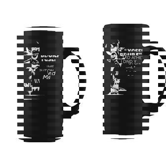 Be Yourself I Did And They Put Me On Meds Graphic Print Coffee Mug - Monsterry