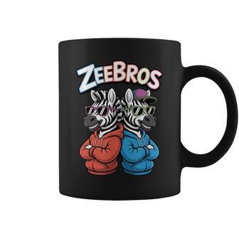 Zeebros Cute Zebra Duo For Zebros Lovers Coffee Mug - Thegiftio