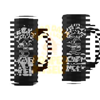 Zero Days Since I Last Pooped Myself Cute Poop Meme Coffee Mug | Mazezy