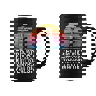 Zero Days Without New Lock Enthusiast Locksport Coffee Mug | Mazezy