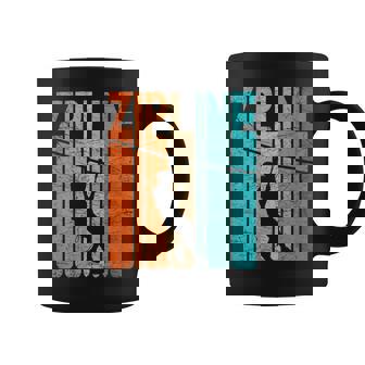 Zipline Vintage Ziplining Retro Zipliner Coffee Mug | Mazezy