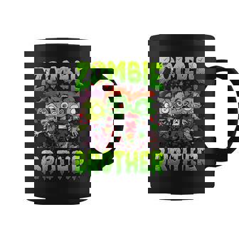 Zombie Brother Halloween Costume Family Matching Coffee Mug - Thegiftio