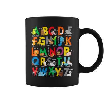 Zoo Animal Alphabet Abcs Learning Letters Boys Girls Coffee Mug - Thegiftio