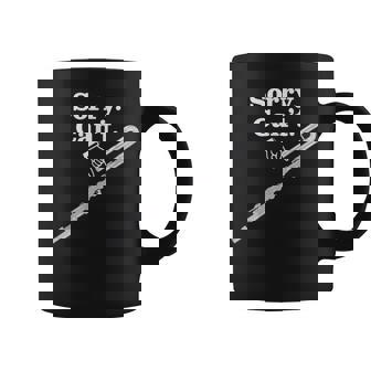 「ごめんなさい。できません。バスフルート」フルート奏者のための面白いバスフルート コーヒーマグ - Kawaiitshirt