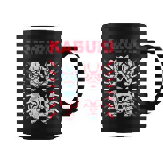 【歌舞キッス！架空の 歌舞伎メイク ロック バンド】グラムロック ヘビメタ ツアー 音楽 面白 おもしろ ネタ 衣装 コーヒーマグ - Kawaiitshirt