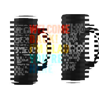 おかえりなさい、ここに来てくれて嬉しいです 男性 女性 子供 コーヒーマグ - Kawaiitshirt