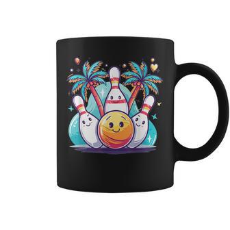かわいいボウリングアート I キッズボウリング コーヒーマグ - Kawaiitshirt