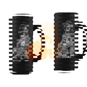 かわいいモンキーパンチ 日本の赤ちゃん猿 コーヒーマグ - Kawaiitshirt