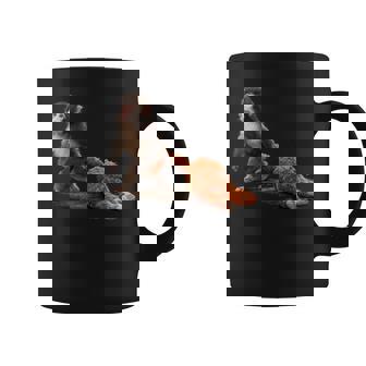 かわいい赤ちゃん猿の名前付きパンチシャツパンチモンキーサポーター 長袖tシャツ コーヒーマグ - Kawaiitshirt