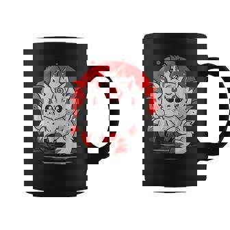 きつね 笑う キツネ 九尾 神話 動物 コーヒーマグ - Kawaiitshirt