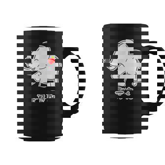 ぞうさん 象（りんご うれしいな I タイプ）【どうぶつフレンズ】面白 動物 イラスト コーヒーマグ - Kawaiitshirt