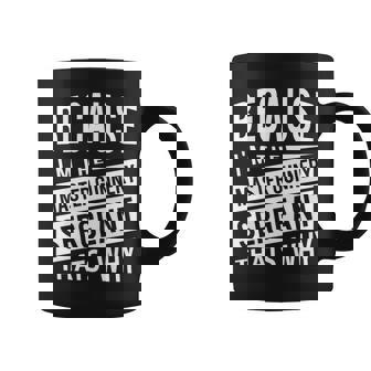 なぜなら私はマスター・ガナリー・サージェント・マジスグだからだ Nco 長袖tシャツ コーヒーマグ - Kawaiitshirt