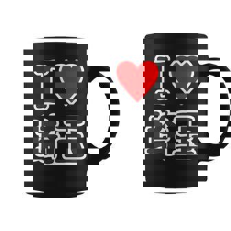 アイラブ・埼玉（I Love ハート）【47都道府県】Jimo-T ジモティ 地元愛 お土産 旅行 メッセージ・面白 コーヒーマグ - Kawaiitshirt