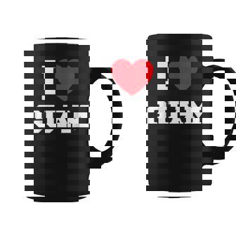 アイ・ラブ・グアム コーヒーマグ - Kawaiitshirt