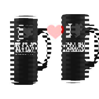 アイ・ラブ・タイランド コーヒーマグ - Kawaiitshirt