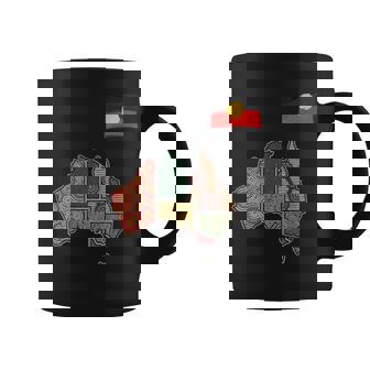 アボリジニ・アート・オーストラリア コーヒーマグ - Kawaiitshirt