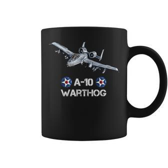 アメリカ軍の戦闘爆撃機a10 イボイノシシ 長袖tシャツ コーヒーマグ - Kawaiitshirt