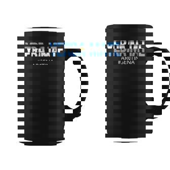 アルゼンチン アルゼンチン国旗 メンズ レディース Camisa Té Yerba Mate コーヒーマグ - Kawaiitshirt