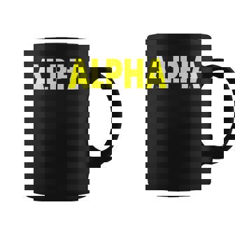 アルファ 長袖tシャツ コーヒーマグ - Kawaiitshirt