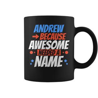 アンドリュー。すごい名前が必要だったから面白いアンドリュー コーヒーマグ - Kawaiitshirt