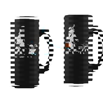 イエティウォーキングパピヨンクリプトゾロジー犬 コーヒーマグ - Kawaiitshirt