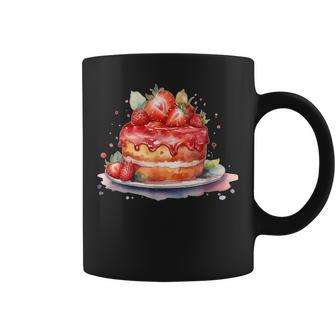 イチゴ サマーベーカリー キッチン パティシエ ストロベリーケーキ コーヒーマグ - Kawaiitshirt