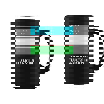 ウズベキスタン ウズベキスタン国旗 長袖tシャツ コーヒーマグ - Kawaiitshirt