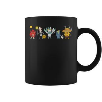 ウルトラハロウィンシリーズ Kaiju 長袖tシャツ コーヒーマグ - Kawaiitshirt
