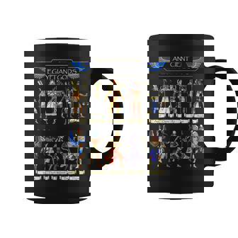 エジプトの神々古代エジプトの神話ファラオアヌビストートホルスラセクメトバステト コーヒーマグ - Kawaiitshirt