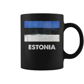 エストニア国旗tシャツ コーヒーマグ - Kawaiitshirt