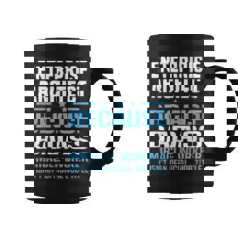 エンタープライズアーキテクトtシャツ コーヒーマグ - Kawaiitshirt