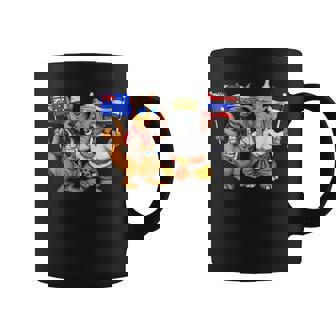 オーストラリア カンガルー タイ 象 オーストラリアの旗 タイの遺産 誇り オーストラリア タイ 愛国者 オーストラリア コーヒーマグ - Kawaiitshirt