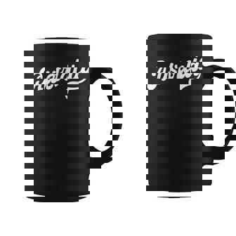 オーストラリア タイプセット ウェア ダウン アンダーラバー 誇り高きオーストラリア コーヒーマグ - Kawaiitshirt