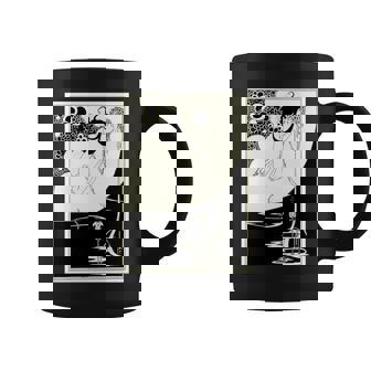 オーブリー・ビアズリーによるクライマックス1893 長袖tシャツ コーヒーマグ - Kawaiitshirt