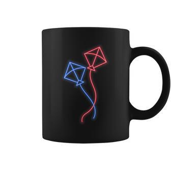 カイト フライング カイト ライディング ザ ウィンド カイト フライング プロフェッショナル コーヒーマグ - Kawaiitshirt