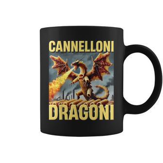 カネロニ・ドラゴニ イタリアン ブレイン モンスターズ Ai パスタドラゴン コーヒーマグ - Kawaiitshirt