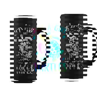 カメが大好きなただの女の子 かわいいパステルカメ コーヒーマグ - Kawaiitshirt