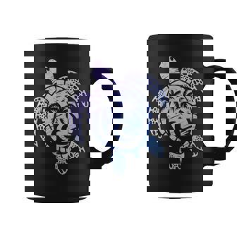 カメのモチーフ ヤシの木 波 フェス 夏 カメ サーフィン コーヒーマグ - Kawaiitshirt