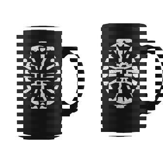 カンタベリークロスシンボル 長袖tシャツ コーヒーマグ - Kawaiitshirt