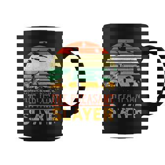 キジの鳥狩り 面白いスレイヤーハンターレトロヴィンテージ コーヒーマグ - Kawaiitshirt