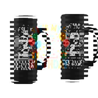 キッズ キッズ 2 歳の誕生日シャツ 男の子 幼児 2 人 2 歳の誕生日 コーヒーマグ - Kawaiitshirt