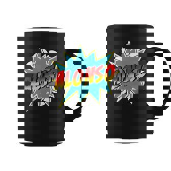 キッズ 男の子 アロンソ 名前 コミック 本 スーパーヒーロー コーヒーマグ - Kawaiitshirt