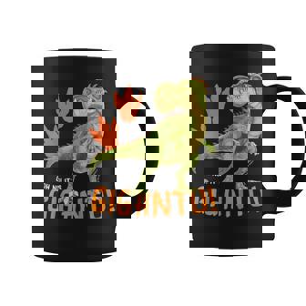 ギガントサウルス、最大の恐竜-カラフルで楽しいデザイン コーヒーマグ - Kawaiitshirt