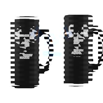 クリオネ『3 スリー』【どうぶつ フレンズ】ポップ ゆるくて かわいい キャラクター コーヒーマグ - Kawaiitshirt