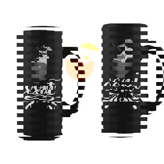 ココナッツ サマーフルーツ おもしろココナッツ コーヒーマグ - Kawaiitshirt