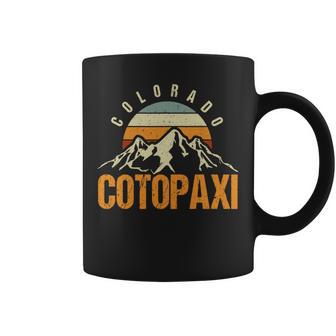 コロラド コトパクシ ヴィンテージ 山岳 ハイキング 野生動物 コロラド 長袖tシャツ コーヒーマグ - Kawaiitshirt