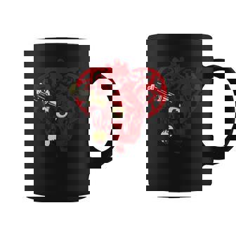 サイコビリー ホラー パンクロック Hr アンデッドハート コーヒーマグ - Kawaiitshirt