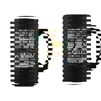 シンセサイザー エレクトロニック・ミュージシャン と Dj コーヒーマグ - Kawaiitshirt